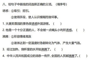 五級上冊基礎(chǔ)知識專項(xiàng)訓(xùn)練一