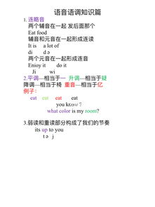 語音語調(diào)的基礎(chǔ)知識