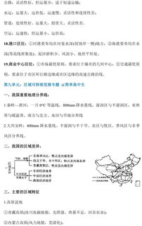 高中地理基礎(chǔ)知識理解