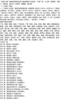 高中語文文學常識基礎知識點