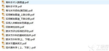 骨科基礎(chǔ)解剖知識點(diǎn)