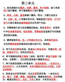 初中生物基礎(chǔ)知識(shí)檢測卷