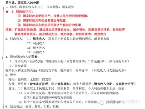 經(jīng)濟(jì)生活,高一,基礎(chǔ)知識