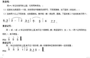 簡譜樂理入門基礎知識