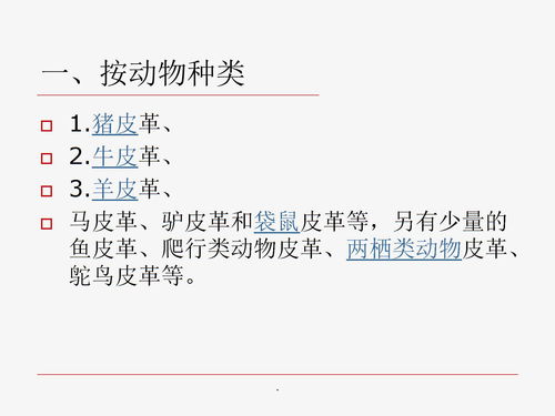 皮子的基礎知識