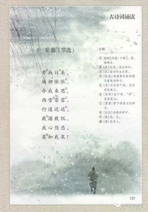 古詩詞基礎知識要點